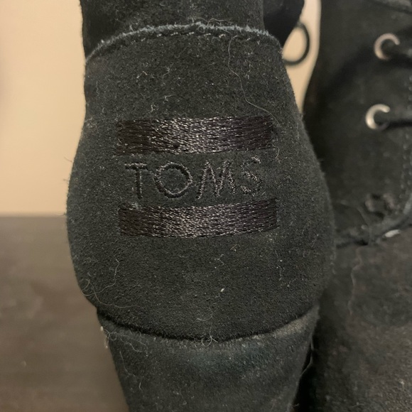 TOMS wedge booties (barley worn) - Picture 4 of 4
